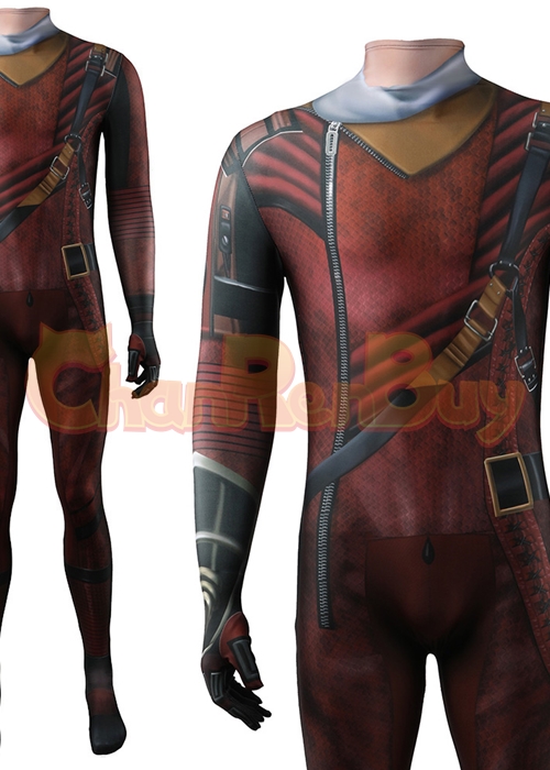 Guardians of the Galaxy Vol. 3 Kraglin Costume Cosplay Bodysuit for Adult Kid