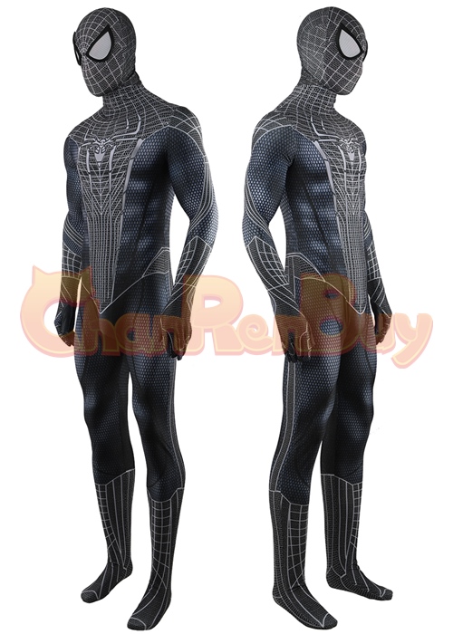 The Amazing Spider-Man Costume Cosplay Black Spider-Man Bodysuit for ...