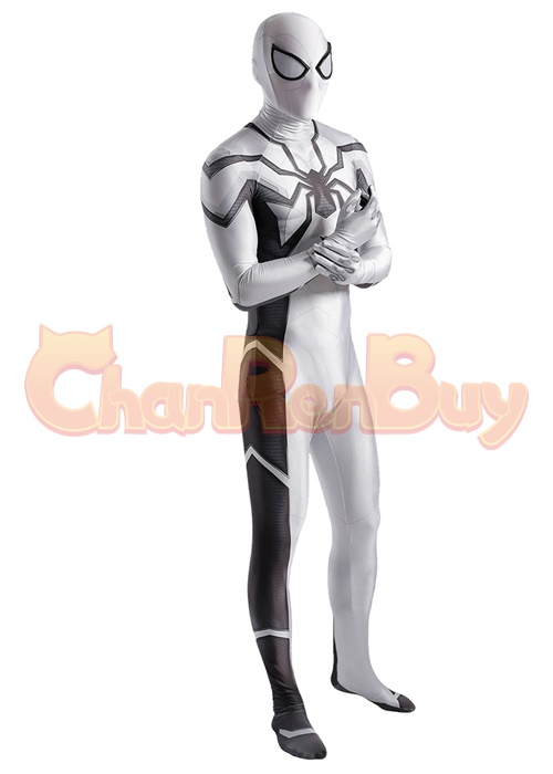 Spider- Man Costume Cosplay Future Foundation Bodysuit Ver.5 for Adult Kid