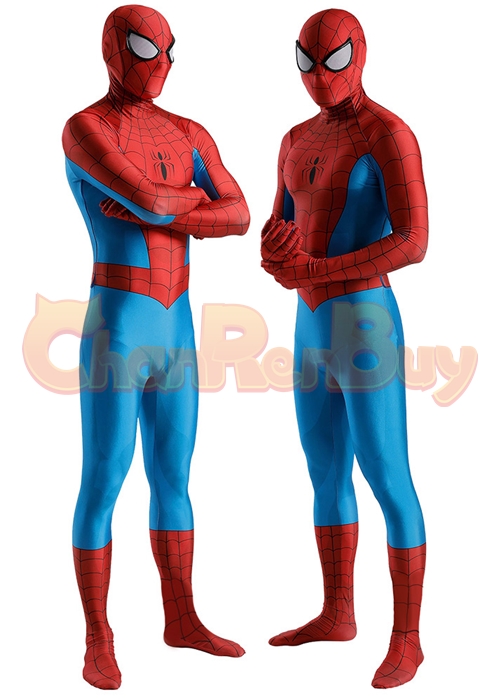 Spider-Man TAS 1994 Cosplay Peter Parker Bodysuit for Adult Kid