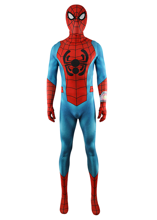 Spider-Man: Across the Spider-Verse Spider-Man Costume Cosplay Bodysuit for Adult Kid Ver.3