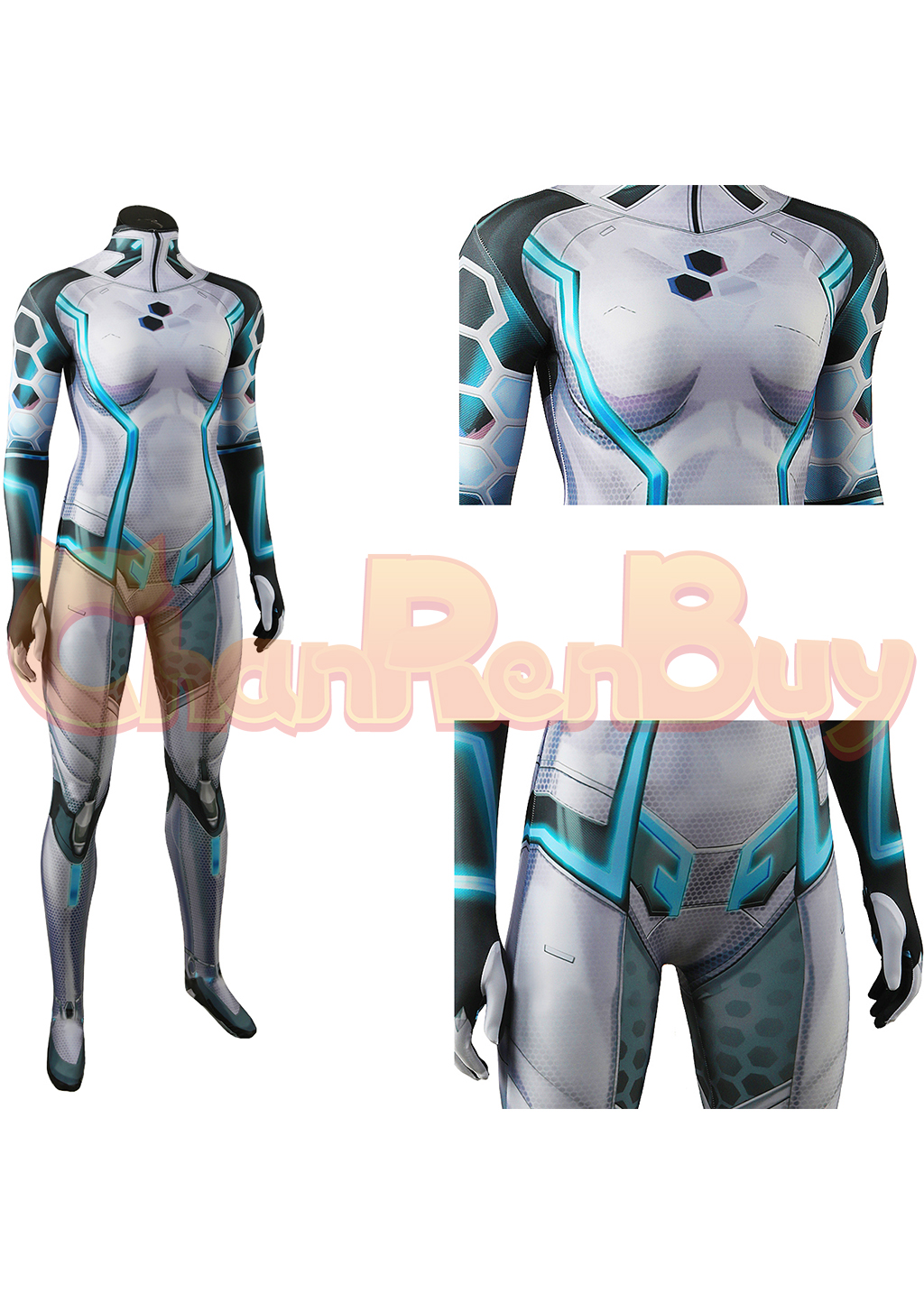 Susan Storm Future Foundation Costume Marvel Rivals Bodysuit Cosplay for Adult Kids