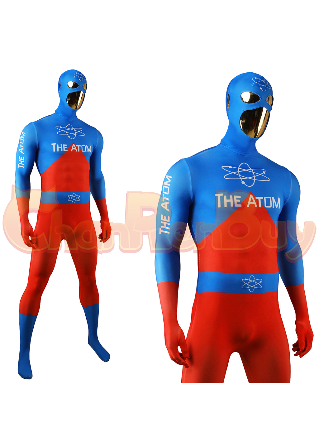 Atom Costume Bodysuit Cosplay for Adult Kids
