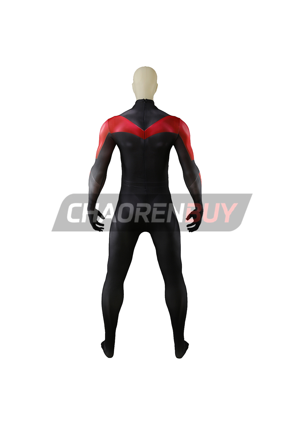 Robin Costume Cosplay Bodysuit for Adult Kids Red Ver