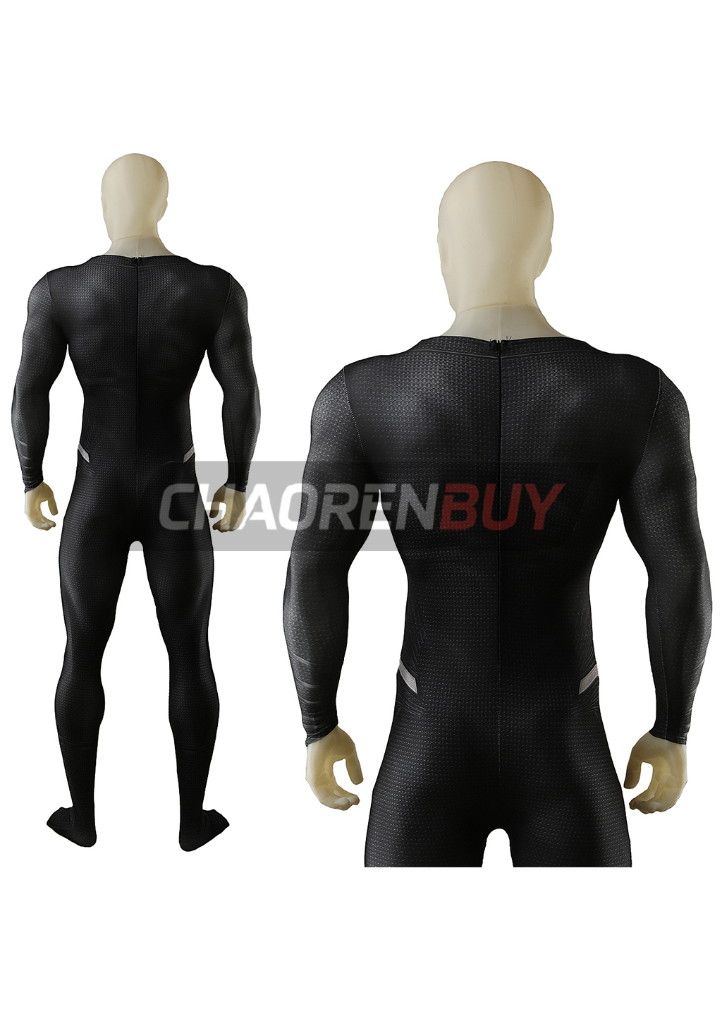 Superhero Man Costume Zack Snyder Cosplay Bodysuit for Adult Kids