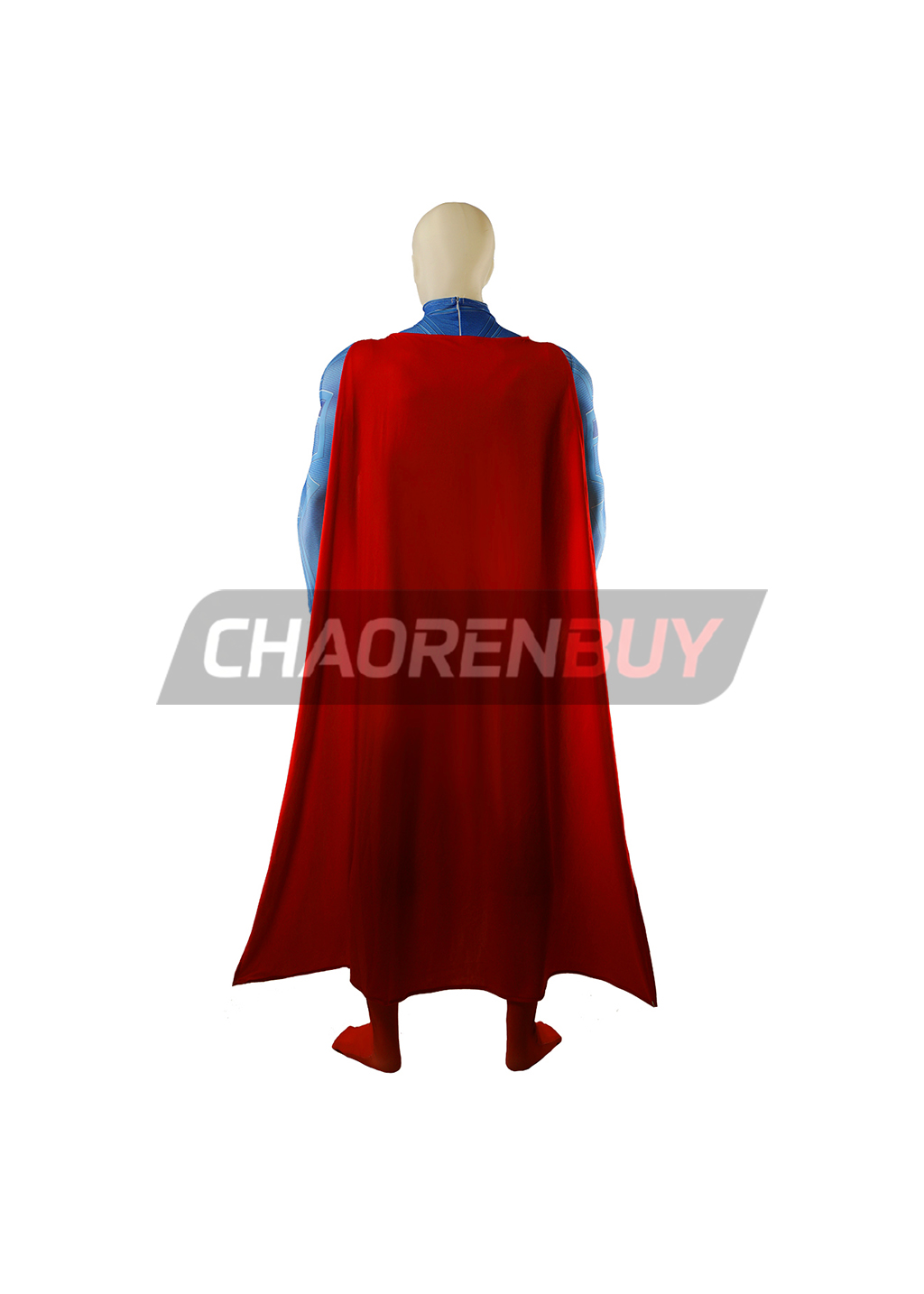 Superhero Man Costume Cosplay Bodysuit for Adult Kids Red Ver