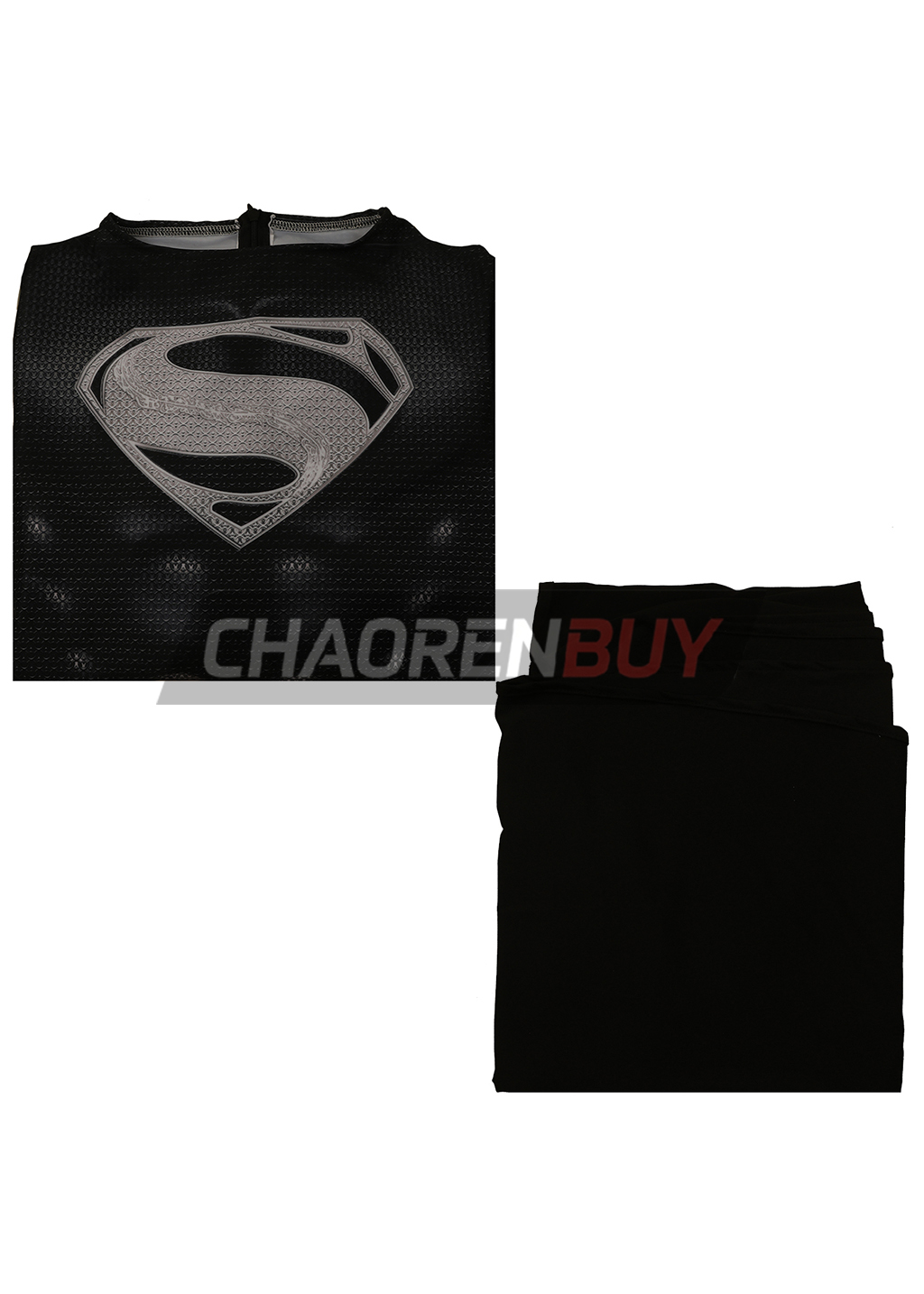 Superhero Man Costume Zack Snyder Cosplay Bodysuit for Adult Kids