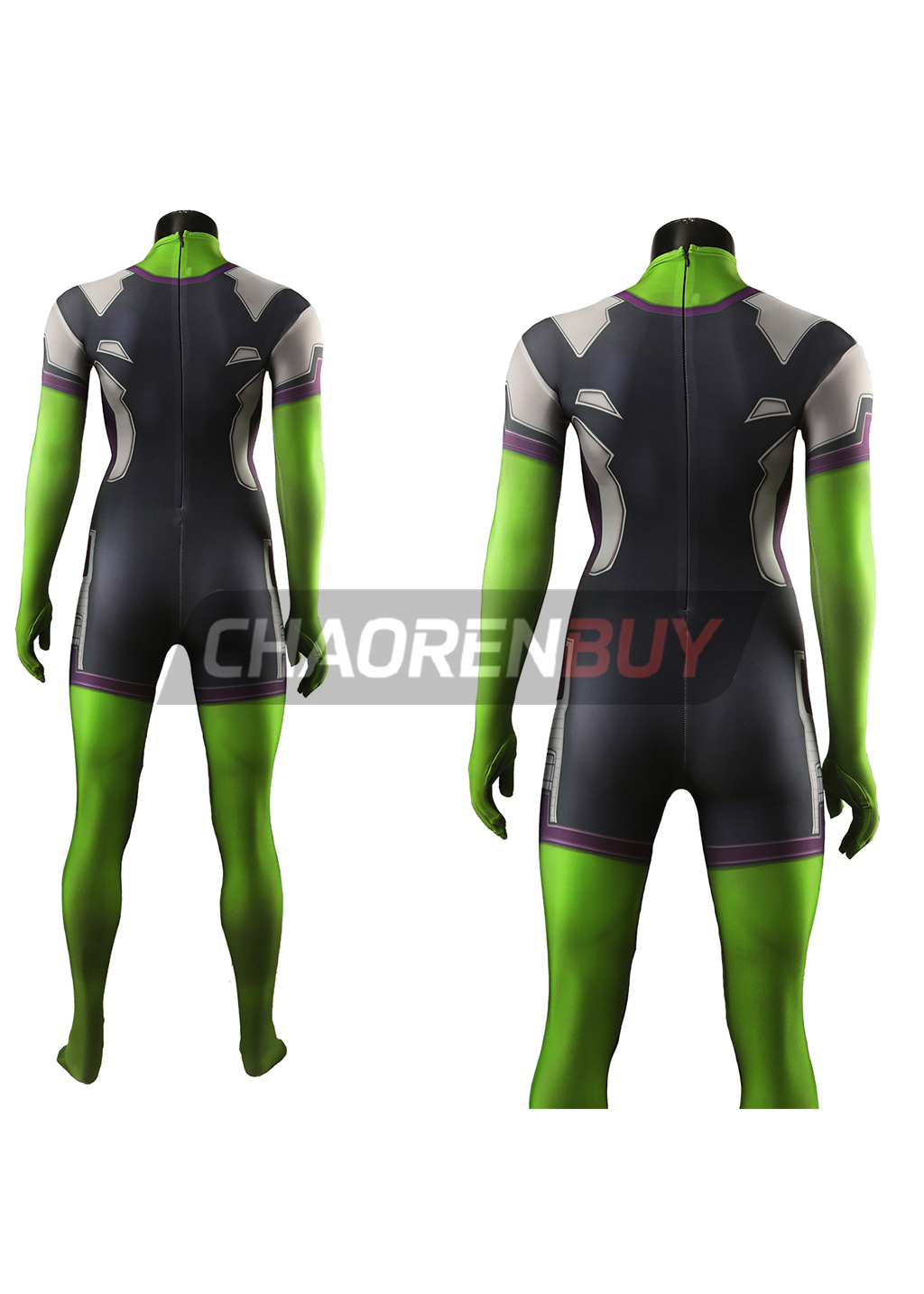 She-Hulk Costume Attorney at Law Cosplay Bodysuit for Adult Kids