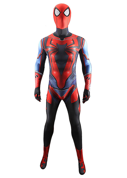 Spider Man Costume Cosplay Bodysuit for Adult Kid