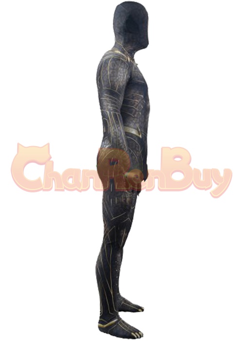 Black Panther Costume Cosplay  Erik Killmonger Bodysuit for Adult Kid