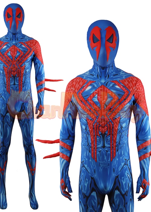 Spider-Man 2099 Costume Cosplay Bodysuit for Adult Kid Ver. 5