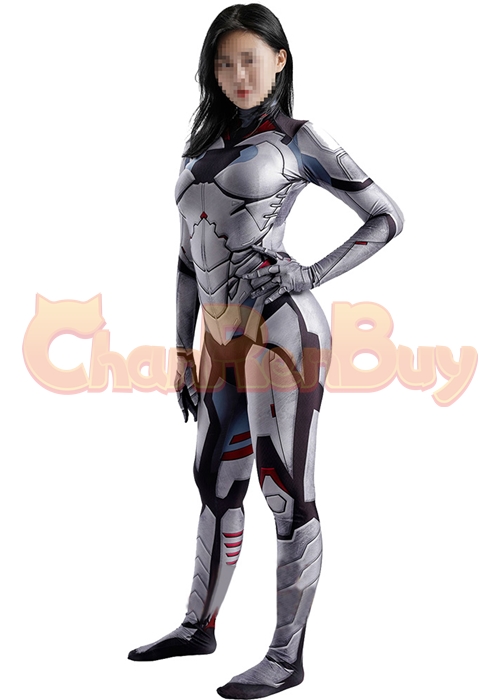 Guardians of the Galaxy Gamora Costume Cosplay Bodysuit for Adult Kid