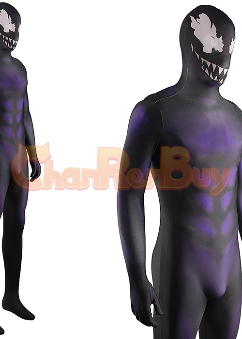 Ultimate Spider-Man Costume Cosplay Venom Bodysuit for Adult Kid Ver.2