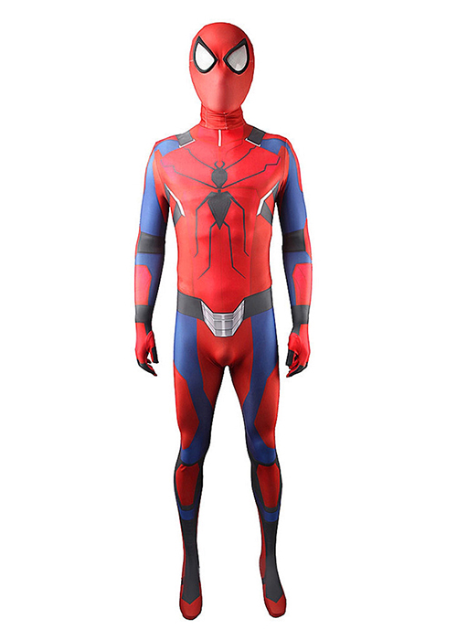 Spider-Man Costume Cosplay Bodysuit Jumpsuit for Adult Kid