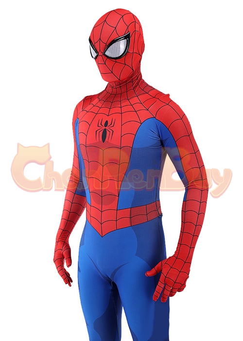Classic 1994 Spider-Man Cosplay Peter Parker Bodysuit for Adult Kid