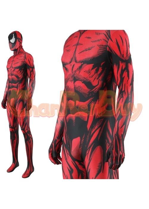The Amazing Spider-Man Carnage Costume Cosplay Bodysuit for Adult Kid Ver.3
