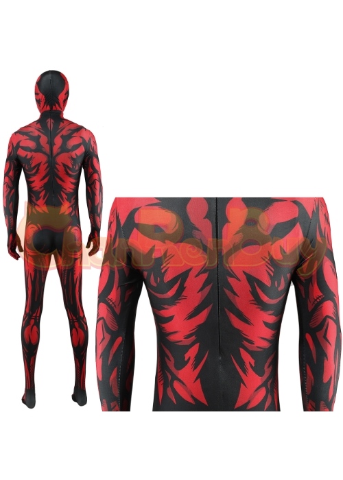 The Amazing Spider-Man Carnage Costume Cosplay Bodysuit for Adult Kid Ver.3
