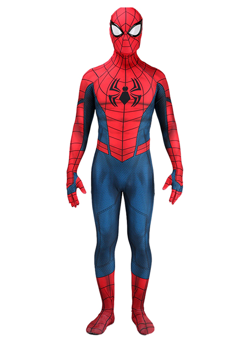 Ultimate Spider-Man Cosplay Bodysuit Ver. 6 for Adult Kid