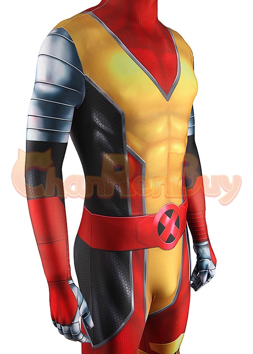 Giant-Size X-Men  Piotr Nikolaievitch Rasputin Costume Cosplay Bodysuit for Adult Kid