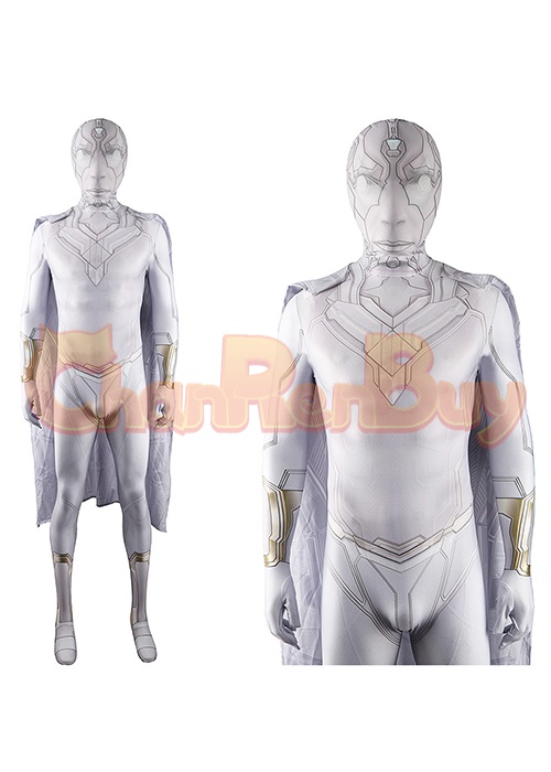Wanda Vision Costume Cosplay The Vision Bodysuit For Adult Kid