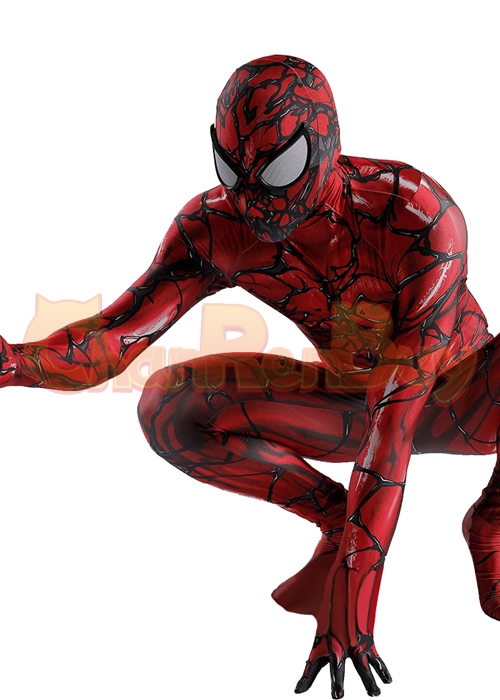 Venom 2: Let There Be Carnage Cosplay Carnage Bodysuit for Adult Kid