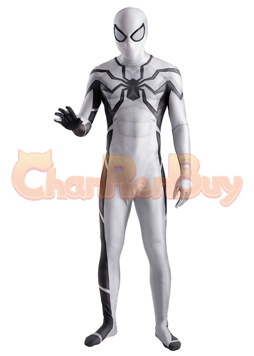 Spider- Man Costume Cosplay Future Foundation Bodysuit Ver.5 for Adult Kid