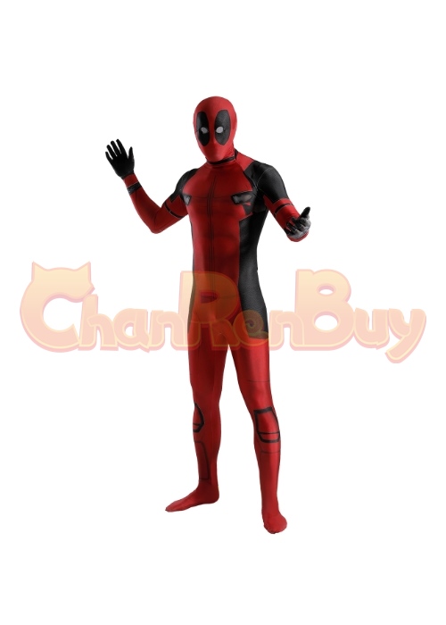 Deadpool Costume Cosplay Bodysuit for Adult Kid with Mask