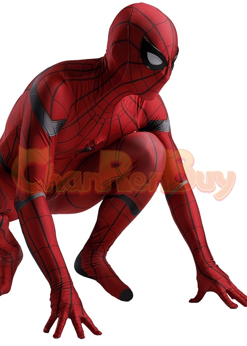 Spider-Man Homecoming Cosplay Scarlet Bodysuit for Adult Kid