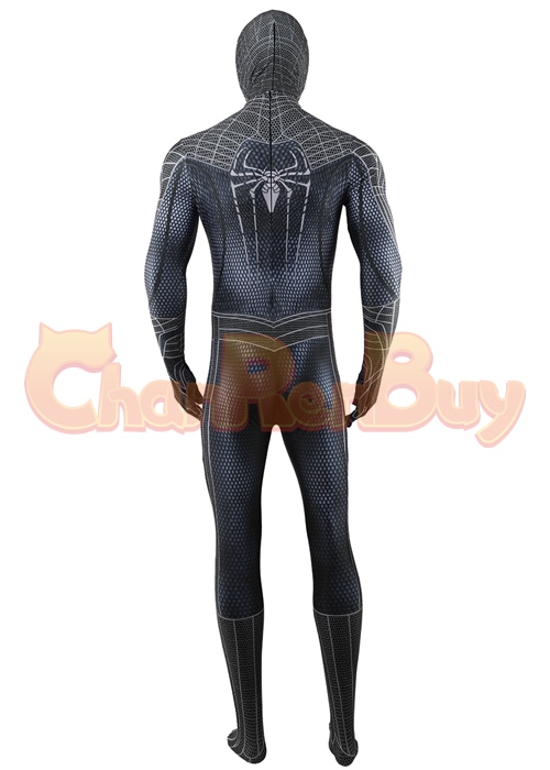 The Amazing Spider-Man Costume Cosplay Black Spider-Man Bodysuit for Adult Kid
