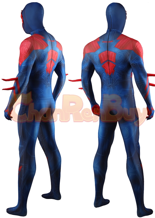 Spider-Man 2099 Costume Cosplay Bodysuit for Adult Kid Ver. 6