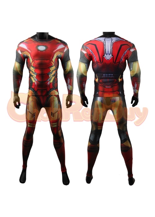 Iron Man Costume Cosplay Bodysuit for Adult Kid Ver.3