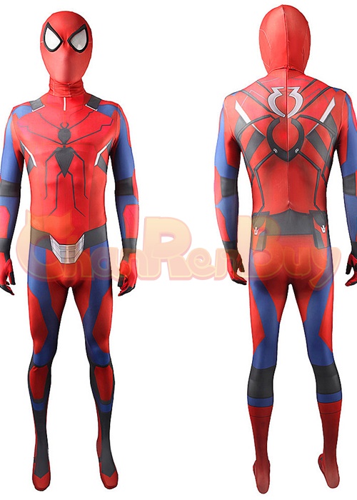 Spider-Man Costume Cosplay Bodysuit Jumpsuit for Adult Kid