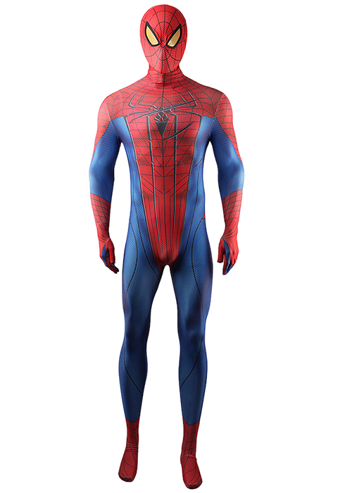 The Amazing Spider-Man Costume Cosplay Bodysuit for Adult Kid Ver.8