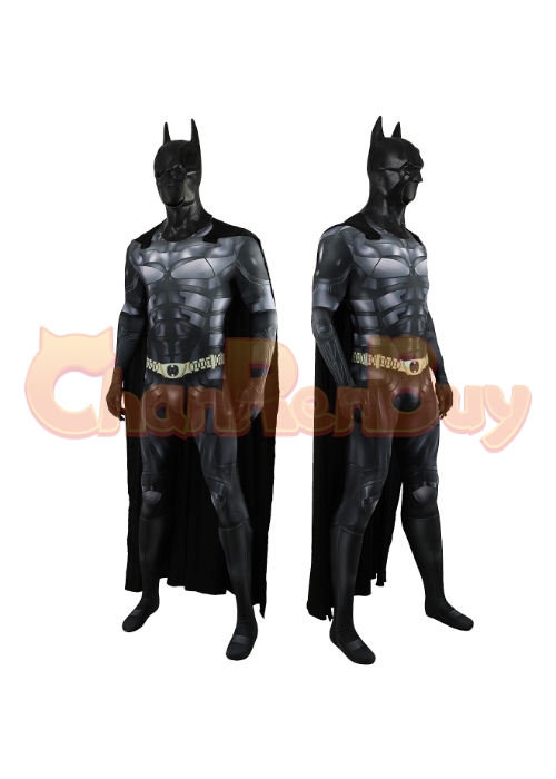 The Dark Knight Bruce Costume Cosplay Bodysuit for Adult Kid