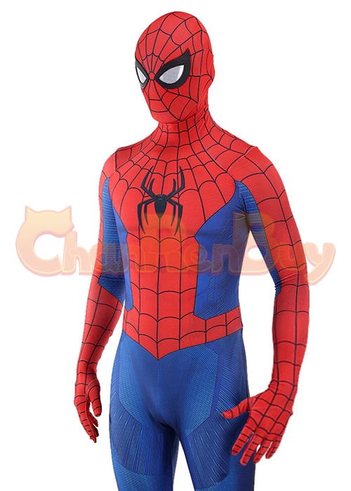 Classic Spider-Man Cosplay Peter Parker Bodysuit Ver.7 for Adult Kid