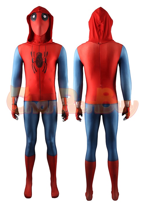 Spider-Man: Far From Home Spider-Man Costume Cosplay Bodysuit Ver.4 for Adult Kid