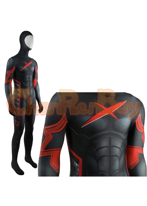 Teen Titans Red X Earth27 Costume Cosplay Bodysuit for Adult Kid