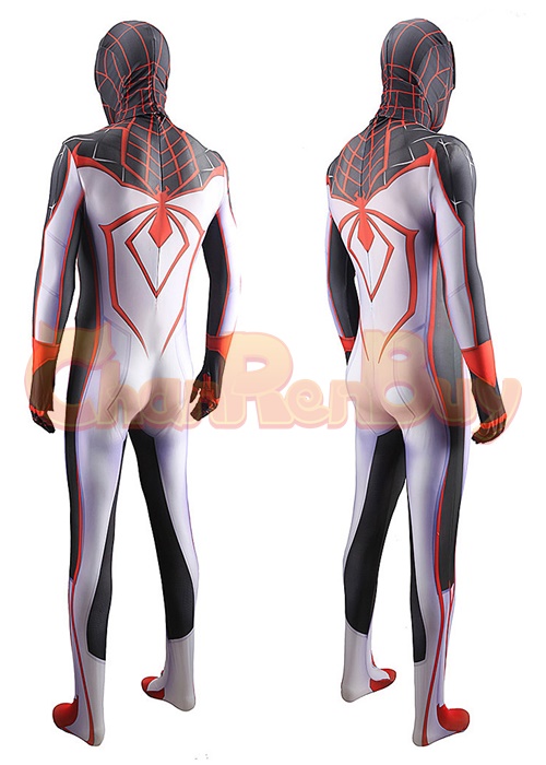 Spider Man Cosplay Miles Morales Bodysuit Ver. 5 for Adult Kid