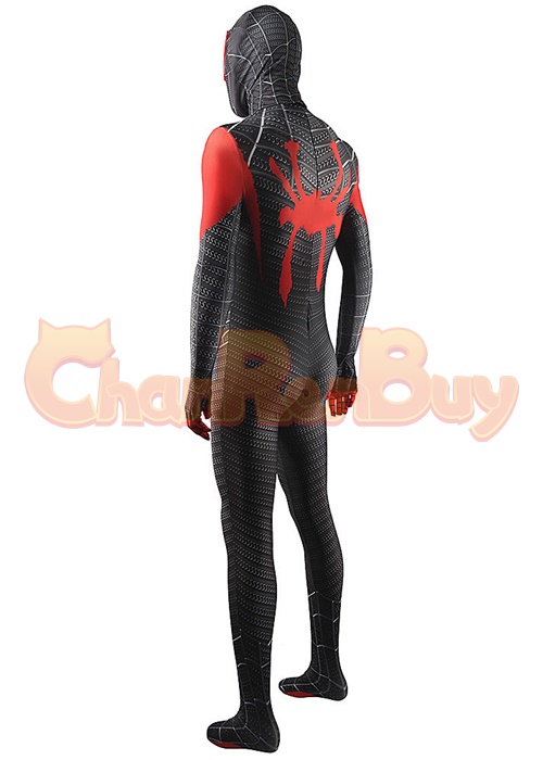 Spider-Man: Into the Spider-Verse Miles Morales Costume Cosplay Bodysuit for Adult Kid