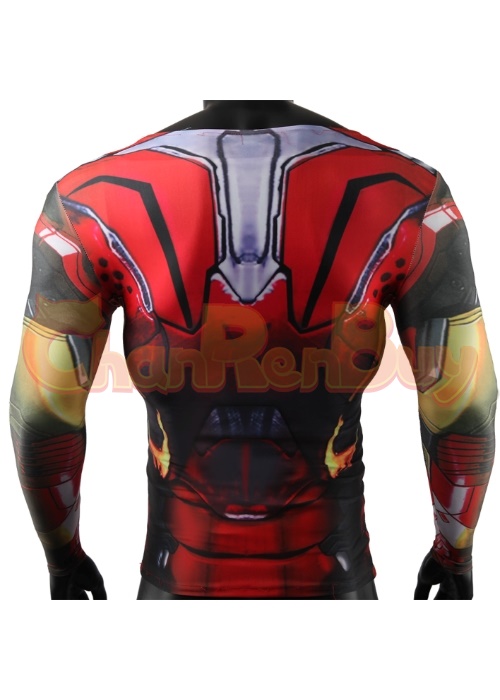 Iron Man Costume Cosplay Bodysuit for Adult Kid Ver.3