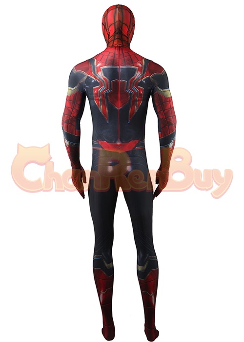 Avengers: Infinity War Spider-Man Costume Cosplay Bodysuit for Adult Kid