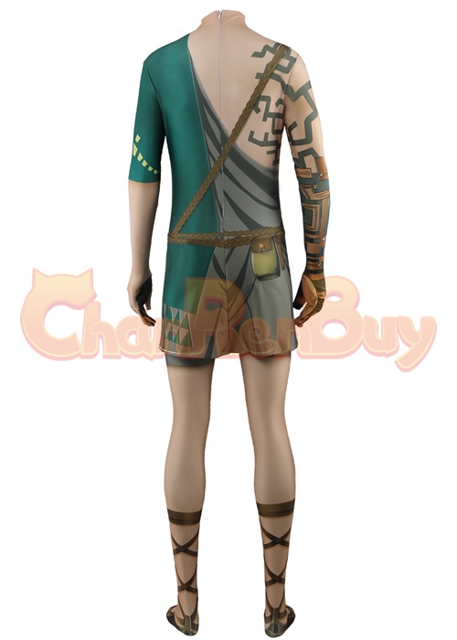 The Legend of Zelda: Tears of the Kingdom Link Costume Cosplay Bodysuit for Adult Kid