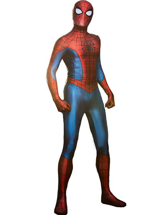 Ultimate Spider-Man Costume Cosplay Peter Parker Bodysuit for Adult Kid