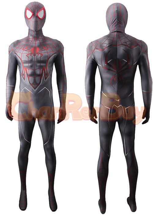 Spider Man Cosplay Miles Morales Bodysuit Ver.7 for Adult Kid