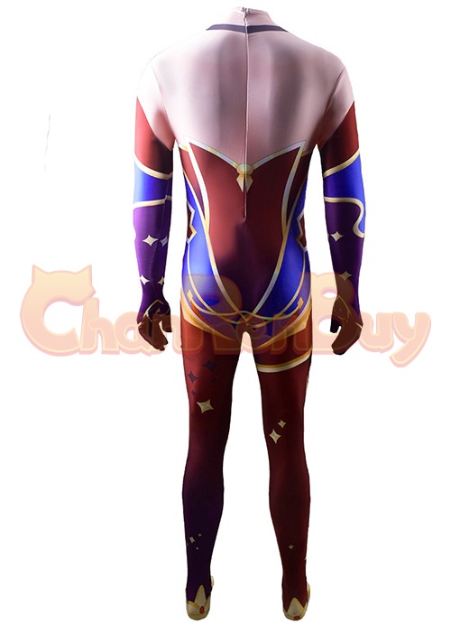 Genshin Impact Costume Cosplay Mona Bodysuit for Adult Kid