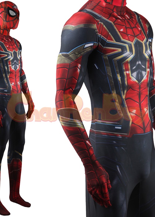 Avengers: Infinity War Spider-Man Costume Cosplay Bodysuit for Adult Kid