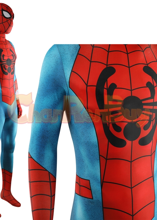 Spider-Man: Across the Spider-Verse Spider-Man Costume Cosplay Bodysuit for Adult Kid Ver.3