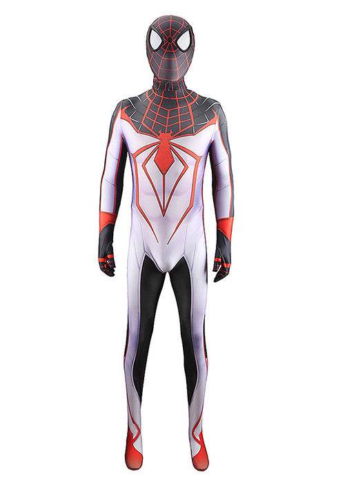 Spider Man Cosplay Miles Morales Bodysuit Ver. 5 for Adult Kid