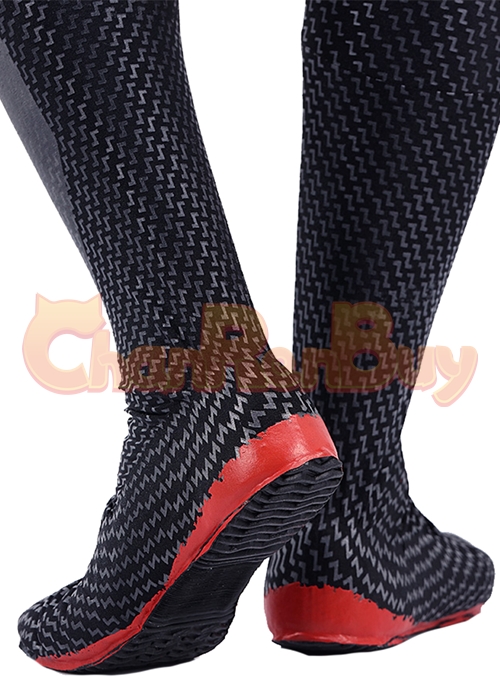 Spider-Man: Across the Spider-Verse Miles Morales Costume Cosplay Bodysuit for Adult Kid Ver.5