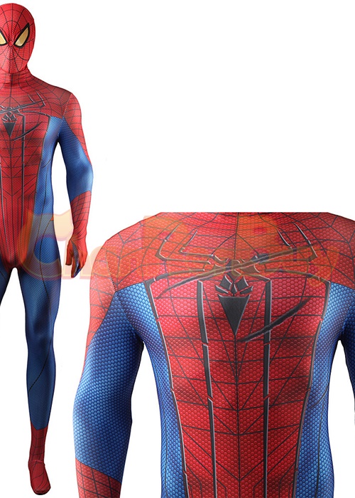 The Amazing Spider-Man Costume Cosplay Bodysuit for Adult Kid Ver.8